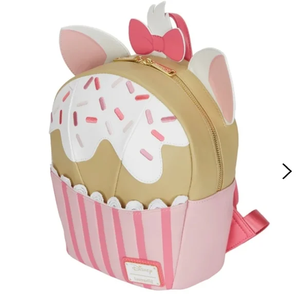 🎉❗️SALE❗️🎉LOUNGEFLY Marie Sprinkle Cupcake Cosplay Mini Backpack - Picture 3 of 7